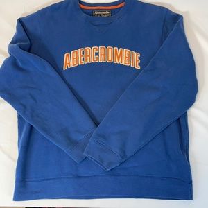 A&F "ABERCROMBIE" Blue Sweatshirt XXL